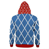 Jotaro Kujo JoJo's Bizarre Adventure: Golden Wind Hoodie Hooded Pulli Kaputzepullover für Erwachsene